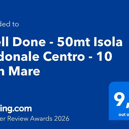 아파트 Well Done - 50mt Isola Pedonale Centro - 10 Min Mare *